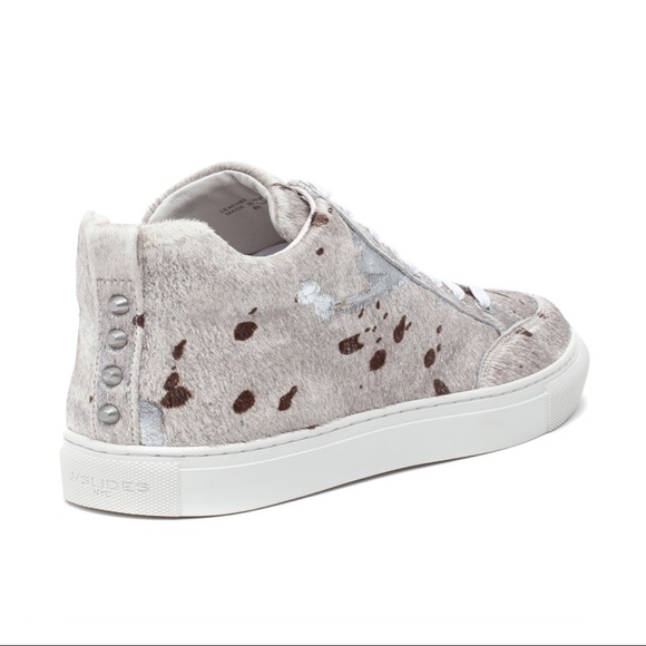 J SLIDES PONY SNEAKER OFF WHITE METALLIC - Picture 6 of 10